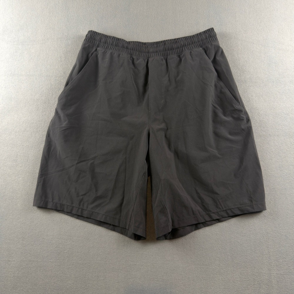 Lululemon Pace Breaker Linerless Short 9" Black Mens Medium Athletic Running